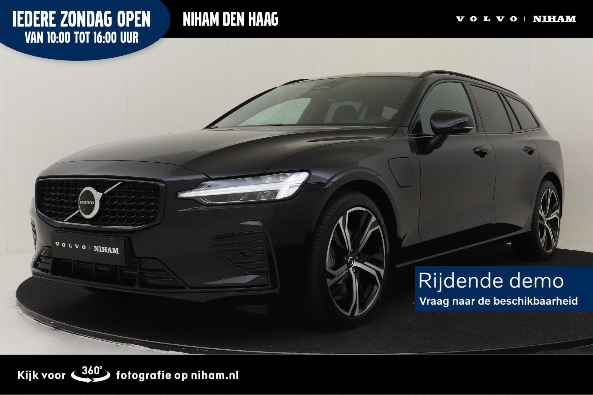 Volvo V60 T8 PLUG-IN HYBRID AWD ULTRA PERFORMANCE ED. DARK -, Auto's, Automaat, 12 maanden, Stof, Euro 6
