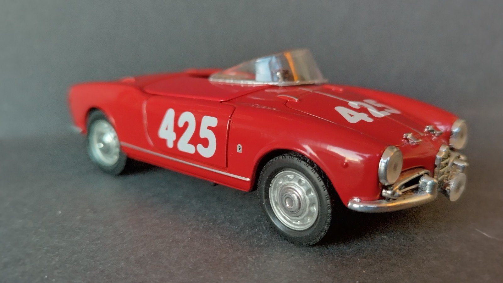 Alfa Romeo Giulietta Spider 1958 1:43 Solido Pol, Hobby en Vrije tijd, Auto, Verzenden, Nieuw, .