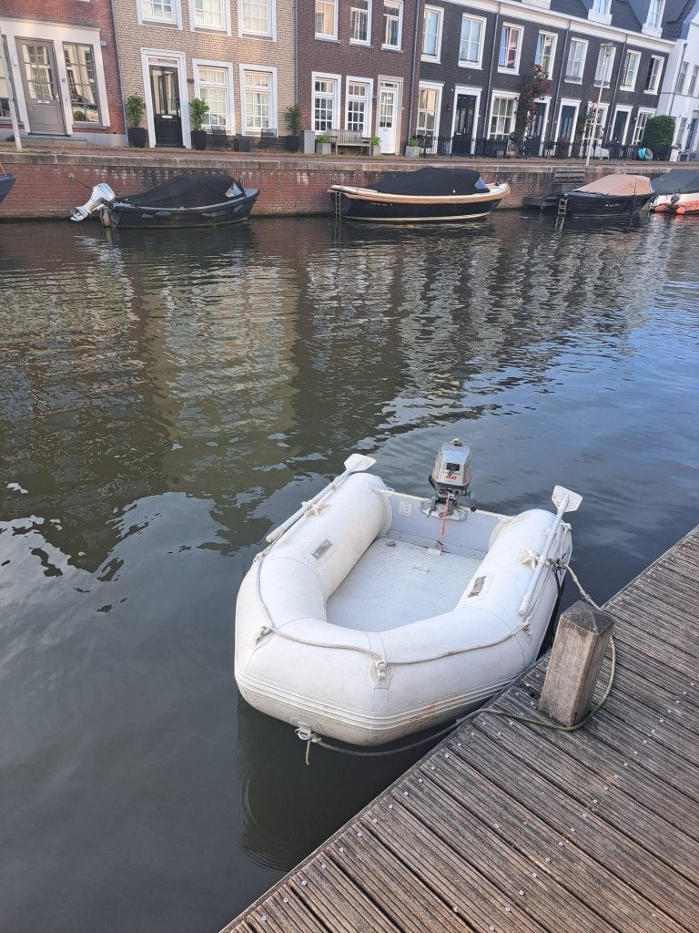 canvas rubberboot, Watersport en Boten, Ophalen, Gebruikt
