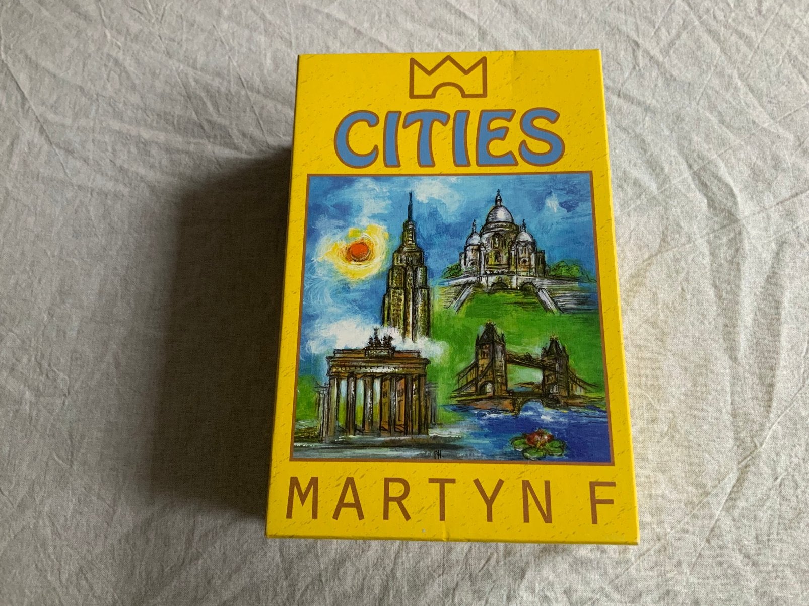 Cities, Een of twee spelers, Ophalen of Verzenden, Gebruikt, Martyn F