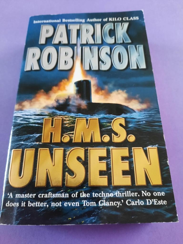Patrick Robinson. H.M.S Unseen, Boeken, Ophalen of Verzenden, Gelezen