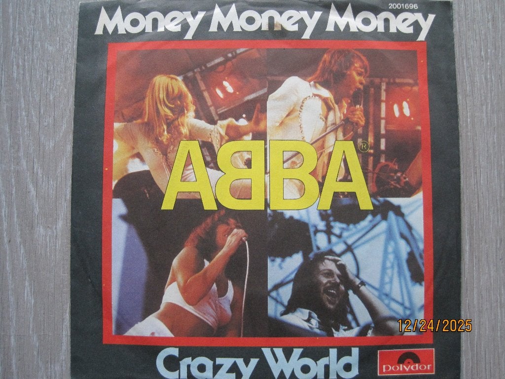 Abba   -   Money money money, Fotohoes, Ophalen of Verzenden, Zo goed als nieuw, Pop