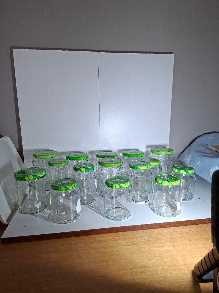 Jampotten, Ophalen, Gebruikt, Glas