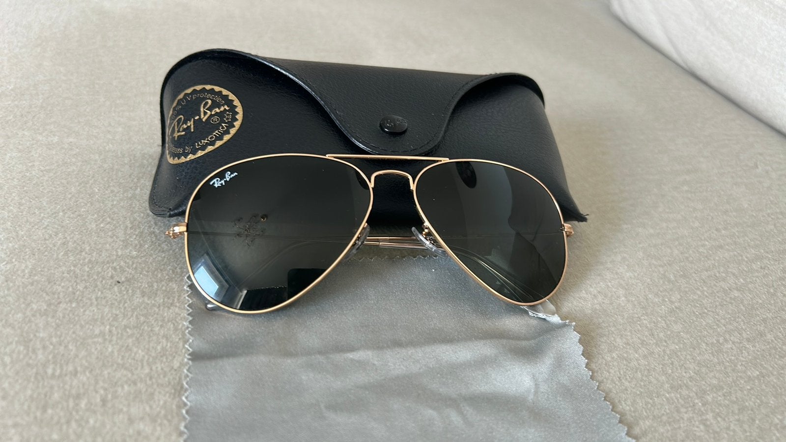 Zonnebril Ray-Ban heren, Sieraden, Tassen en Uiterlijk, Zonnebrillen en Brillen | Heren, Ophalen of Verzenden, Zo goed als nieuw