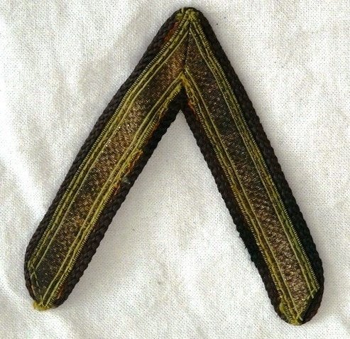 Rang Onderscheiding / Chevron, VT67/DT63, Sgt, KL, 1960s.(1), Ophalen of Verzenden, Landmacht, Nederland, Embleem of Badge