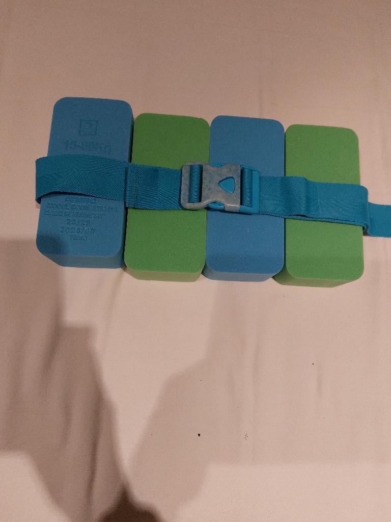 zwemkurken gordel vanaf 15 - 60 kilo.  4 schuimblokken., Kinderen en Baby's, Kinderkleding | Kinder-zwemkleding, Ophalen, Zo goed als nieuw