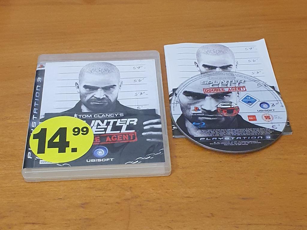 PS3 | Splinter Cell Double Agent, Avontuur en Actie, Gebruikt, Vanaf 18 jaar, 1 speler