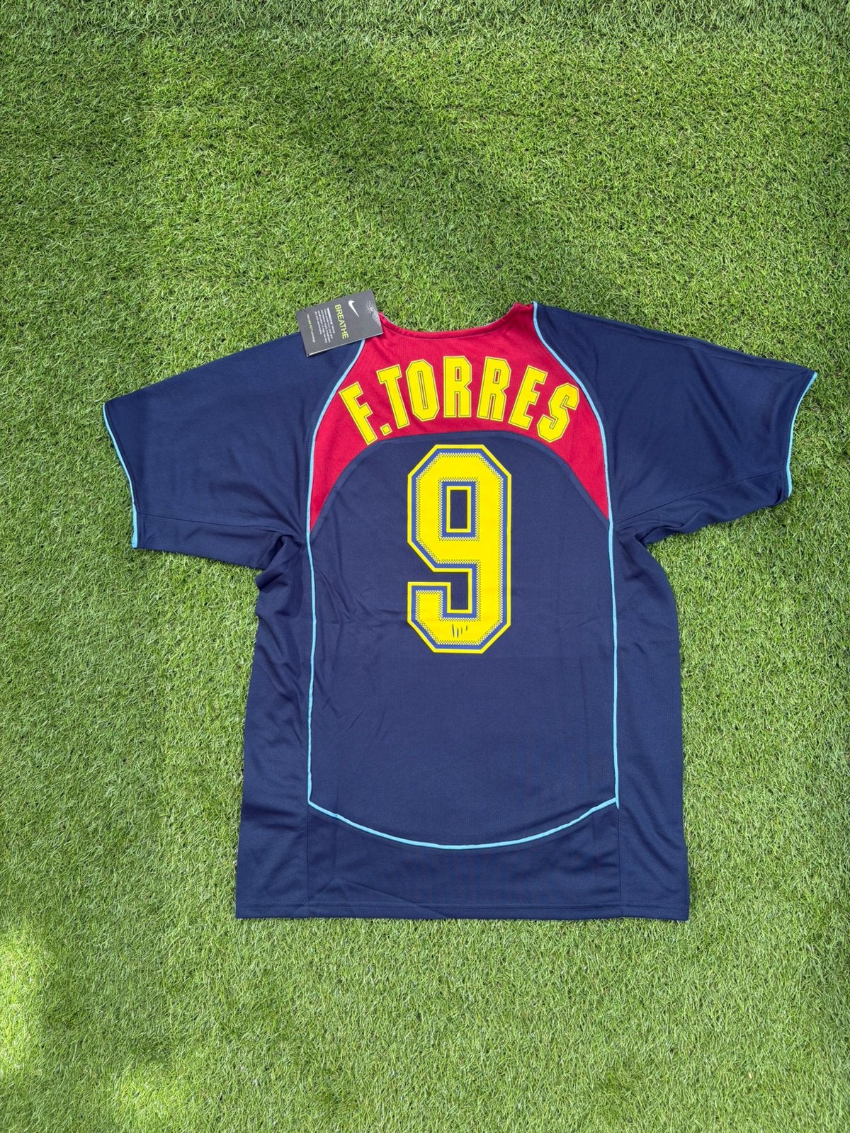 Atlético Madrid 2004/05 Spiderman Shirt Fernando Torres 9, Maat L, Ophalen of Verzenden, Nieuw, Shirt
