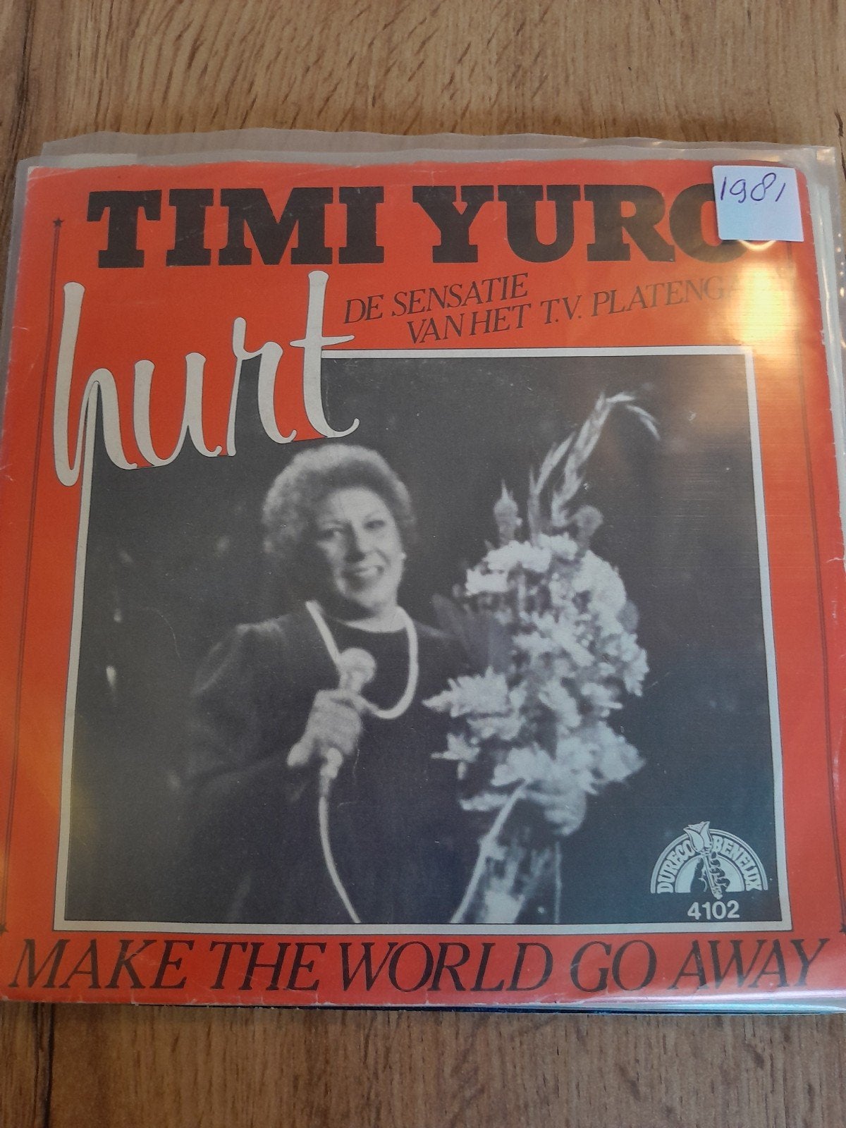 Timi yuro 7 inch hurt, Ophalen of Verzenden, Zo goed als nieuw, Pop