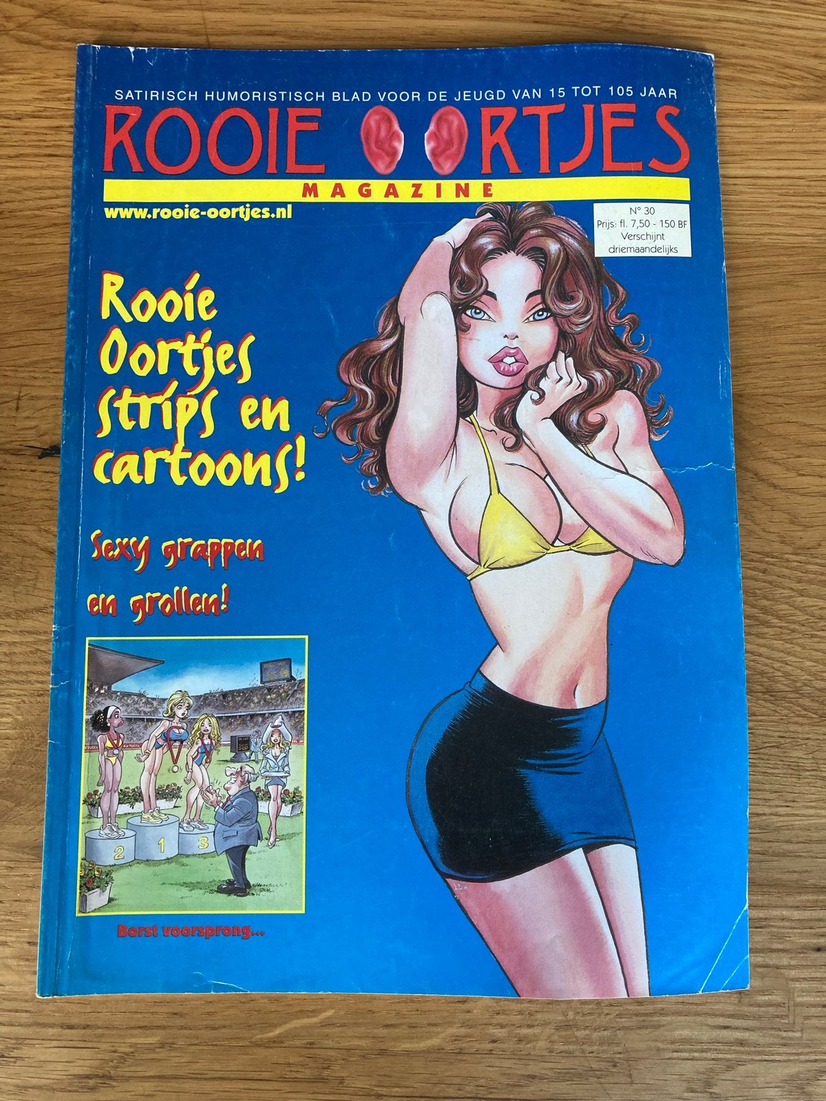 Rooie Oortjes Magazine - Nr. 30 - Strips en cartoons, Boeken, Eén stripboek, Ophalen of Verzenden, Gelezen