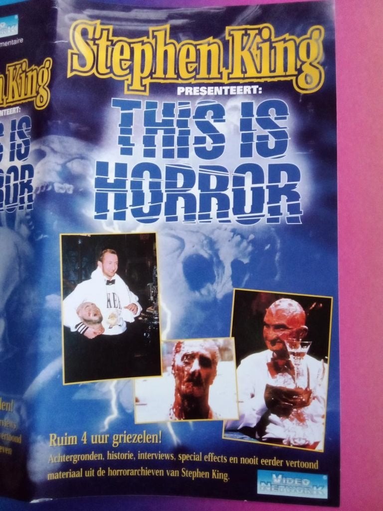 VHS - This is Horror - Dubbele Koopvideo, Horror, Nederlands ondertiteld, Engels, Vanaf 16 jaar