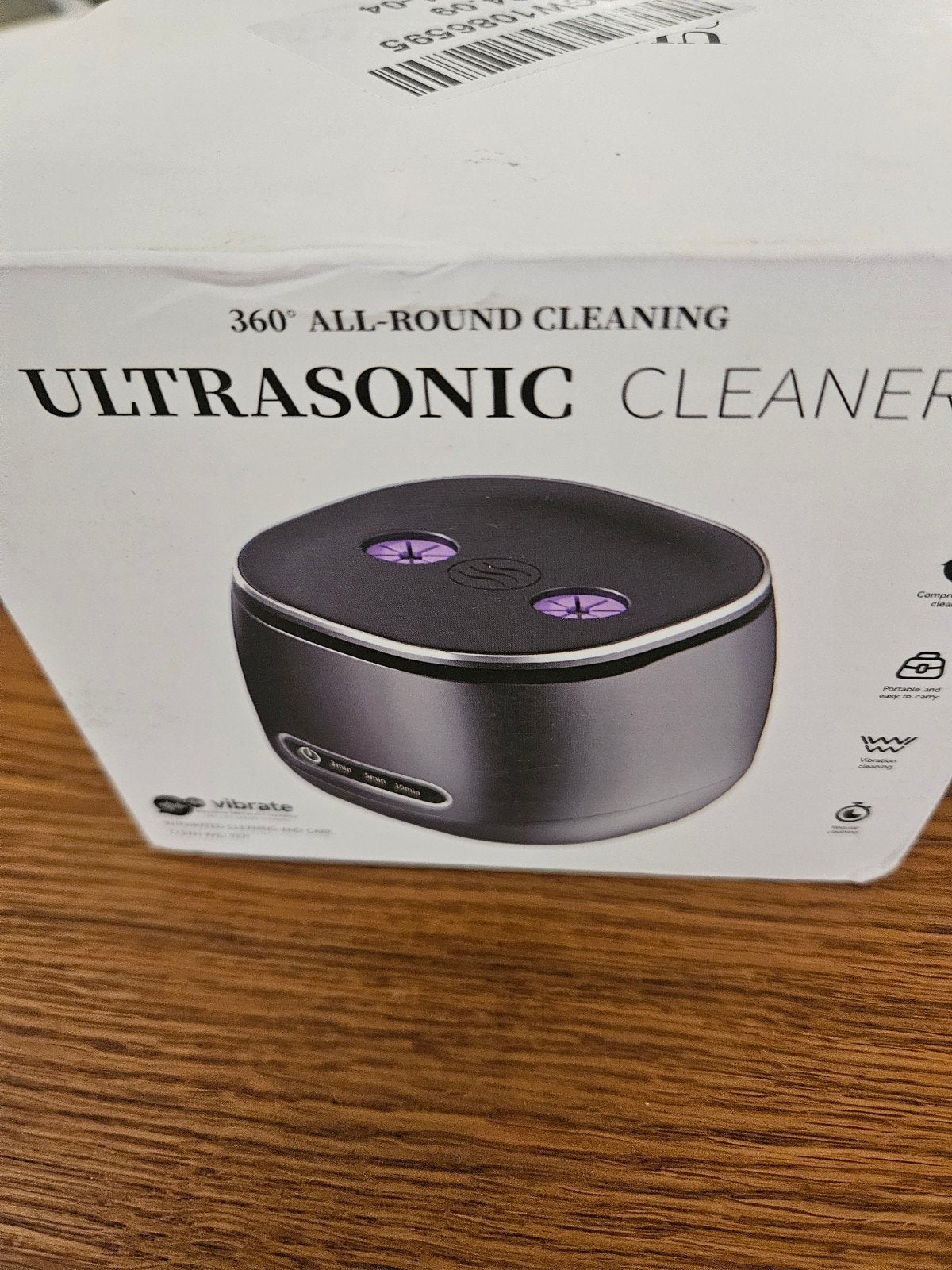 Diverse nieuwe gadgets: Ultrasone reinigerel, Ophalen of Verzenden, Nieuw