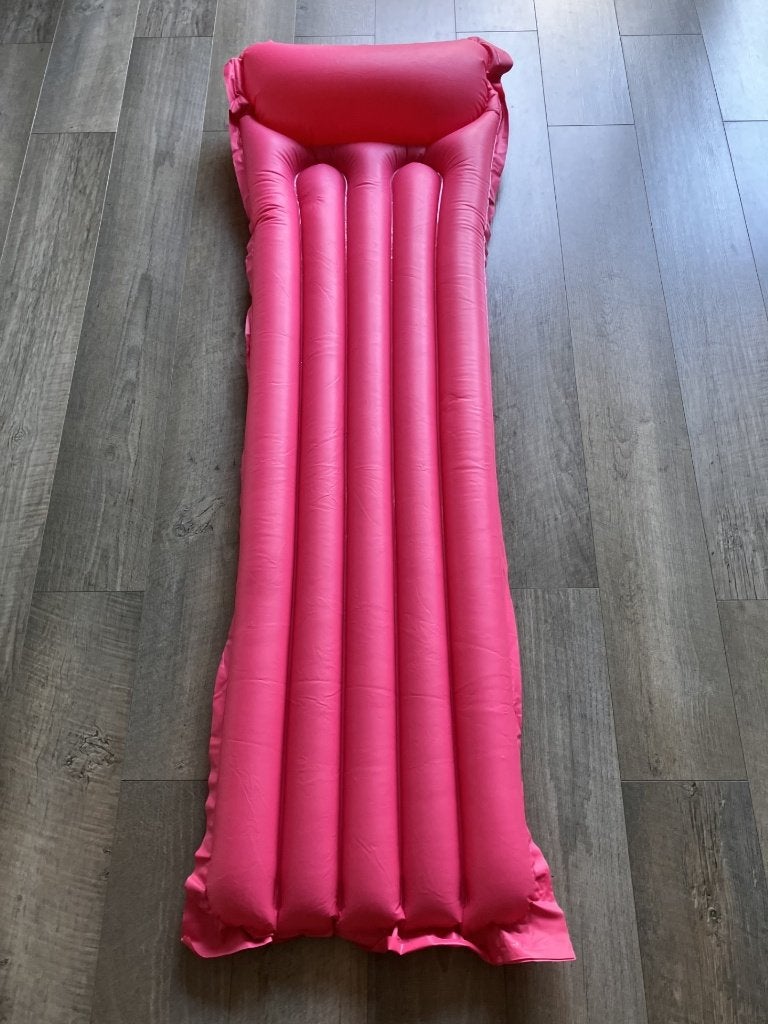 Roze luchtbed (170 x 43 cm), Ophalen of Verzenden, Zo goed als nieuw