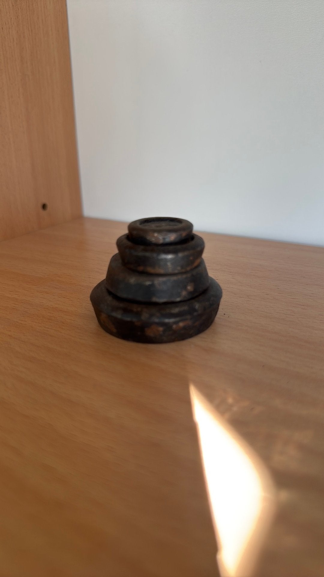 Set oude gewichtjes., Antiek en Kunst, Curiosa en Brocante, Ophalen