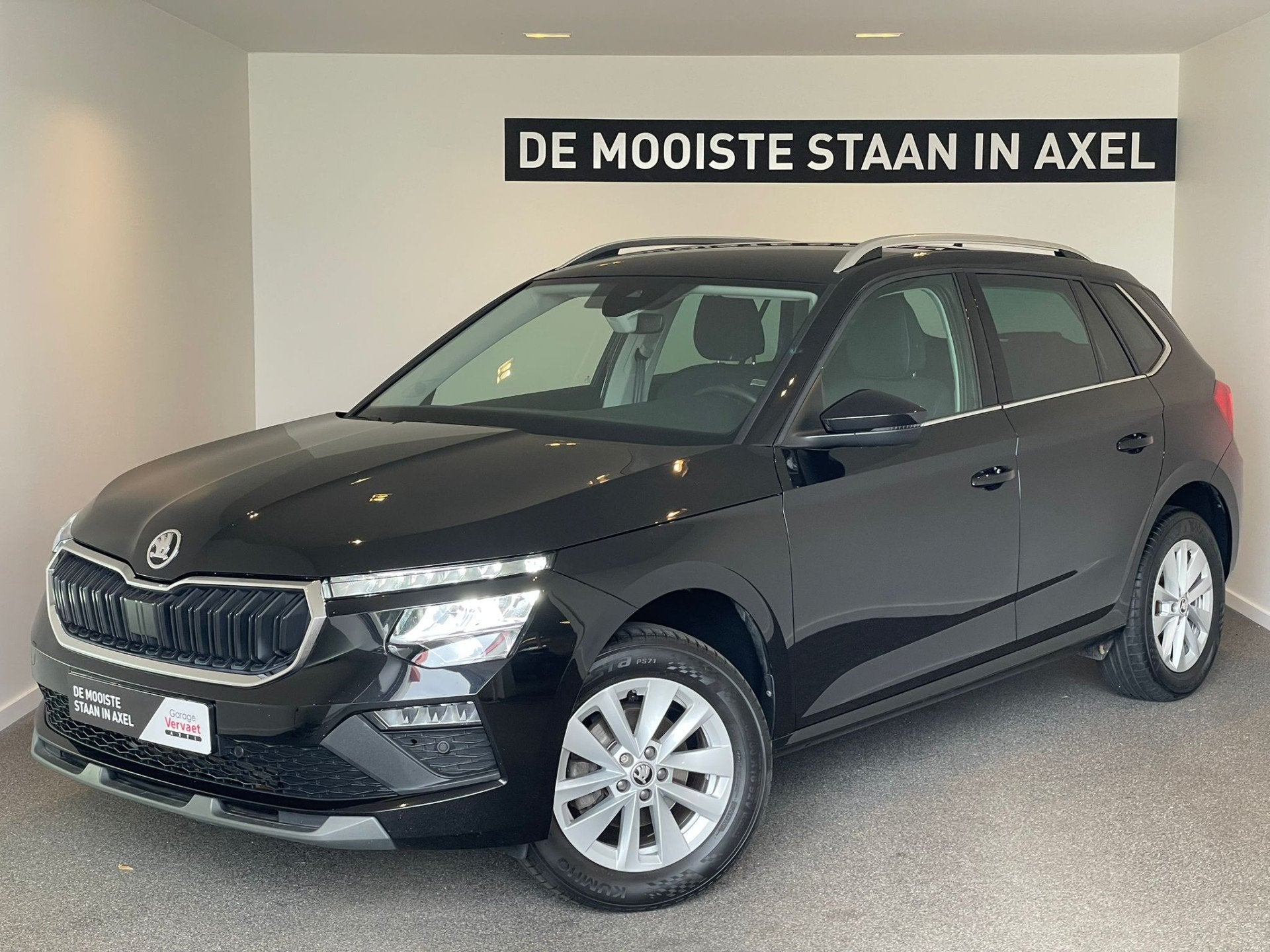 Skoda Kamiq 1.0 TSI Business Edition, Stof, Gebruikt, Automatische klimaatregeling, Zwart