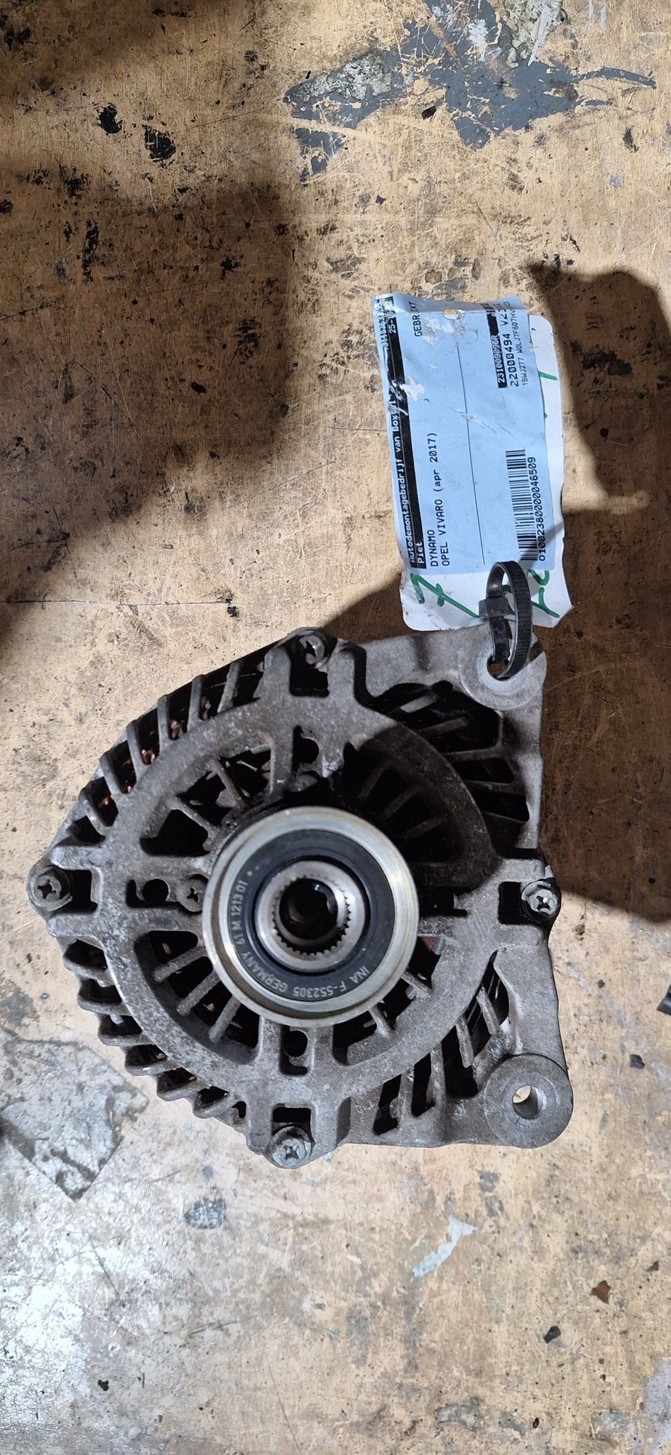 Originele Dynamo Opel Vivaro Renault Trafic 1.6 CDTI 2310024, Gebruikt, -, Renault, -