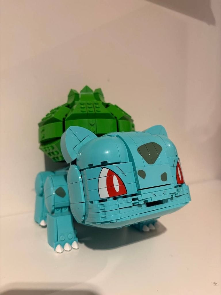 Mega Construx Pokemon Jumbo Bulbasaur, Ophalen of Verzenden, Zo goed als nieuw, Megabloks
