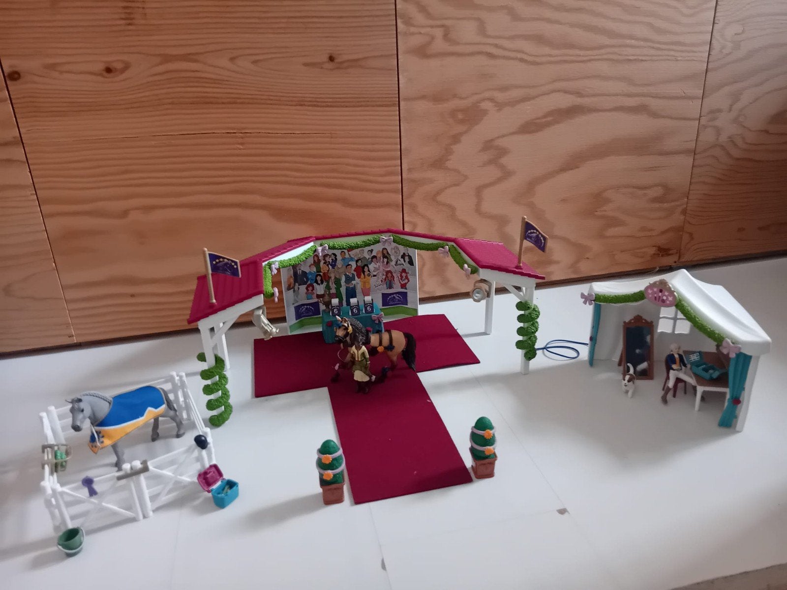 Schleich horse club, de grote paardenshow, Ophalen of Verzenden, Zo goed als nieuw