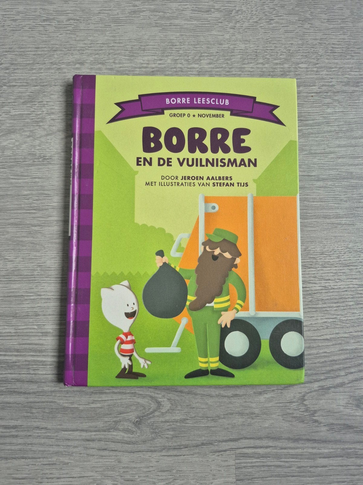 Borre en de vuilnisman - Borre Leesclub, Boeken, Fictie algemeen, Jongen of Meisje, Ophalen of Verzenden, Zo goed als nieuw