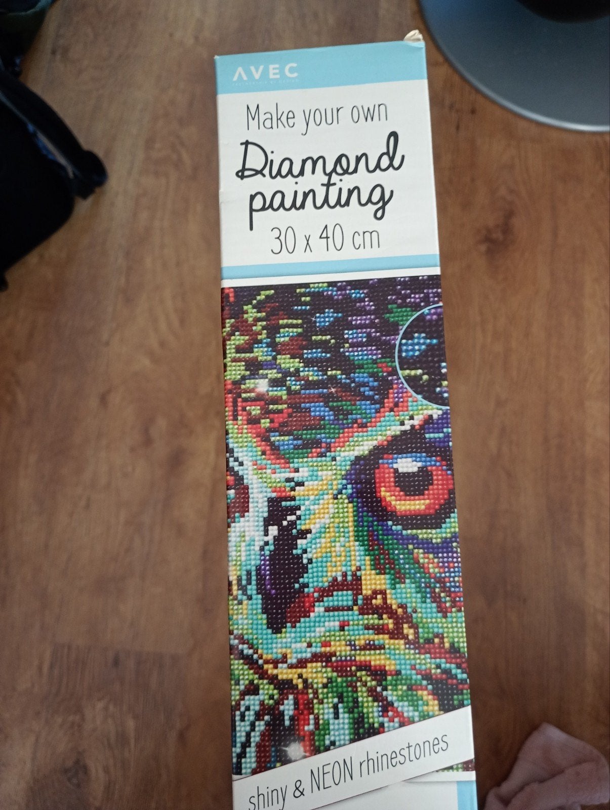 Diamond Painting Uil 30x40 cm - Nieuw, Hobby en Vrije tijd, Ophalen of Verzenden, Nieuw, Overige typen