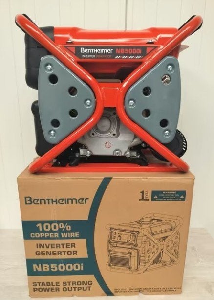 Bentheimer aggregaat benzine -5 KW continue .-7HP. Nieuw!!, Ophalen, Elektrisch startend, Benzine, Nieuw
