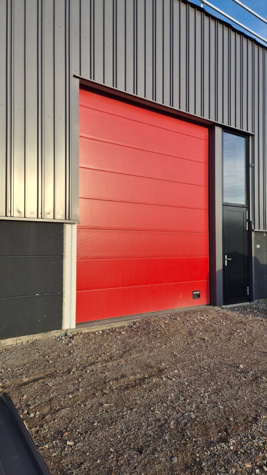Crawford Garagedeur Panelen 3550x4200mm met toebehoren, Ophalen, Gebruikt, Garagedeur, Metaal