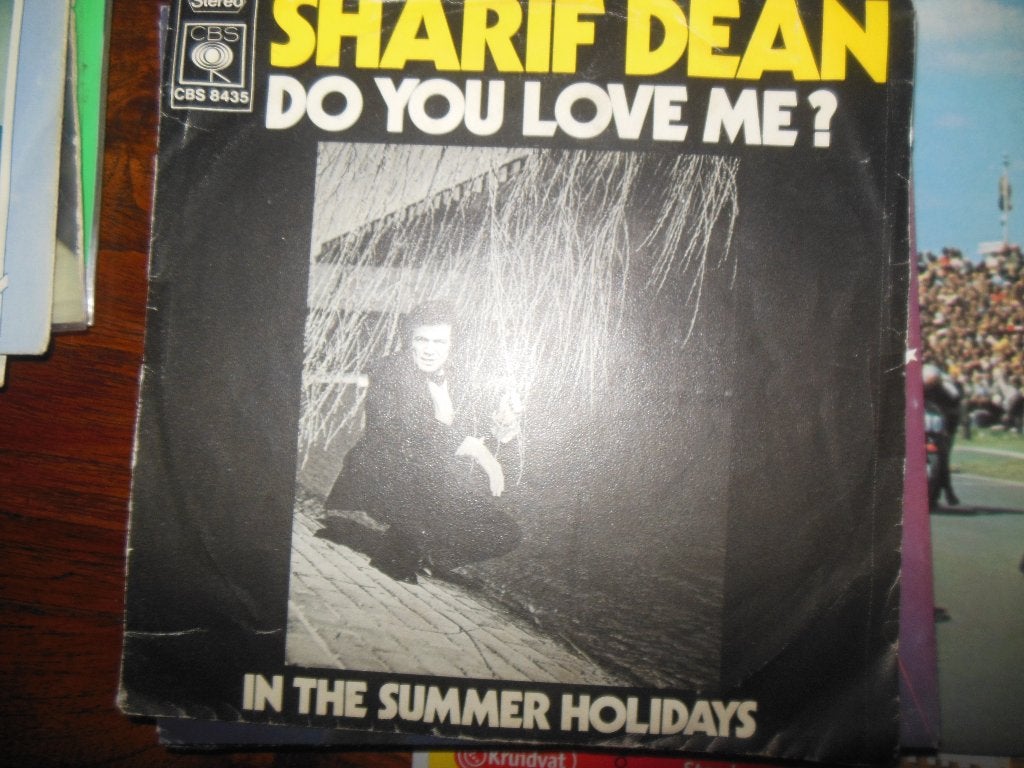 single sharif dean 45rpm do you love me vinyl record 7inch, Gebruikt, 7 inch, Ophalen of Verzenden, Pop