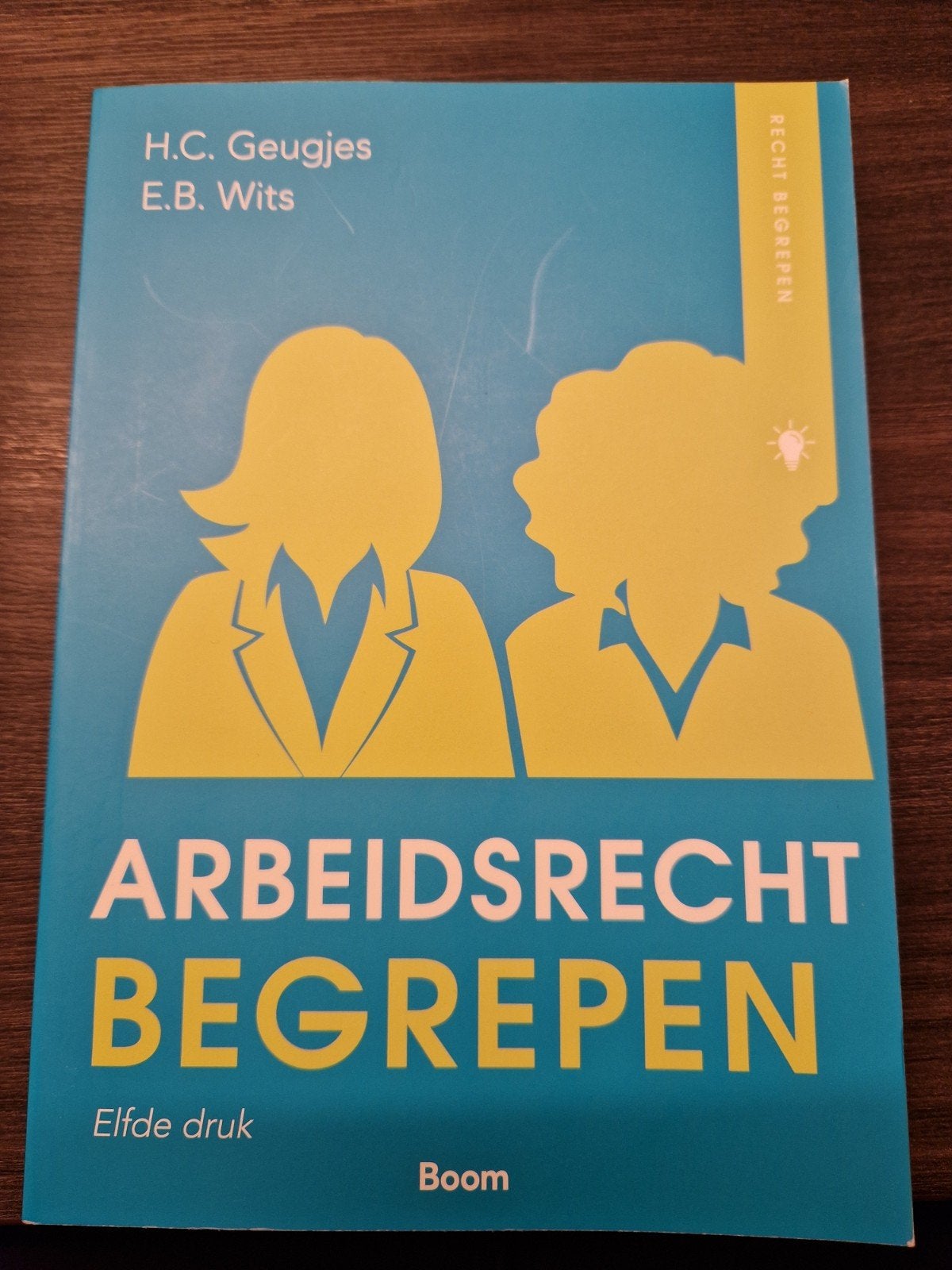 E.B. Wits - Arbeidsrecht begrepen, Ophalen, Zo goed als nieuw, E.B. Wits; H.C. Geugjes, Sociale wetenschap