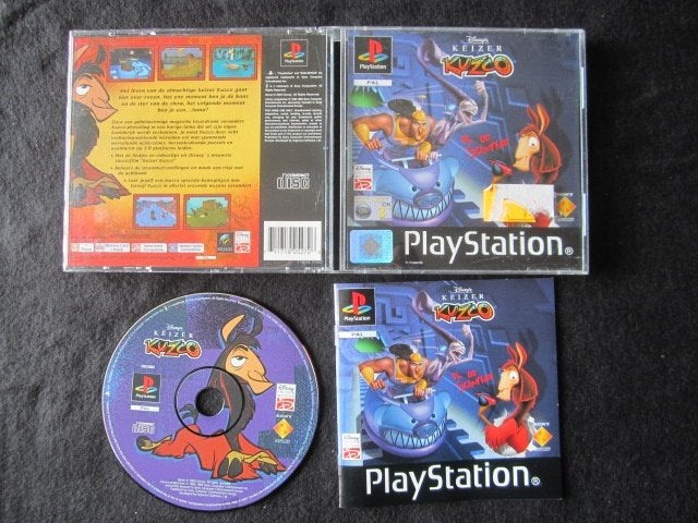 Keizer Kuzco emperor's new groove PS1 Playstation 1, Spelcomputers en Games, Games | Sony PlayStation 1, 1 speler, Ophalen of Verzenden