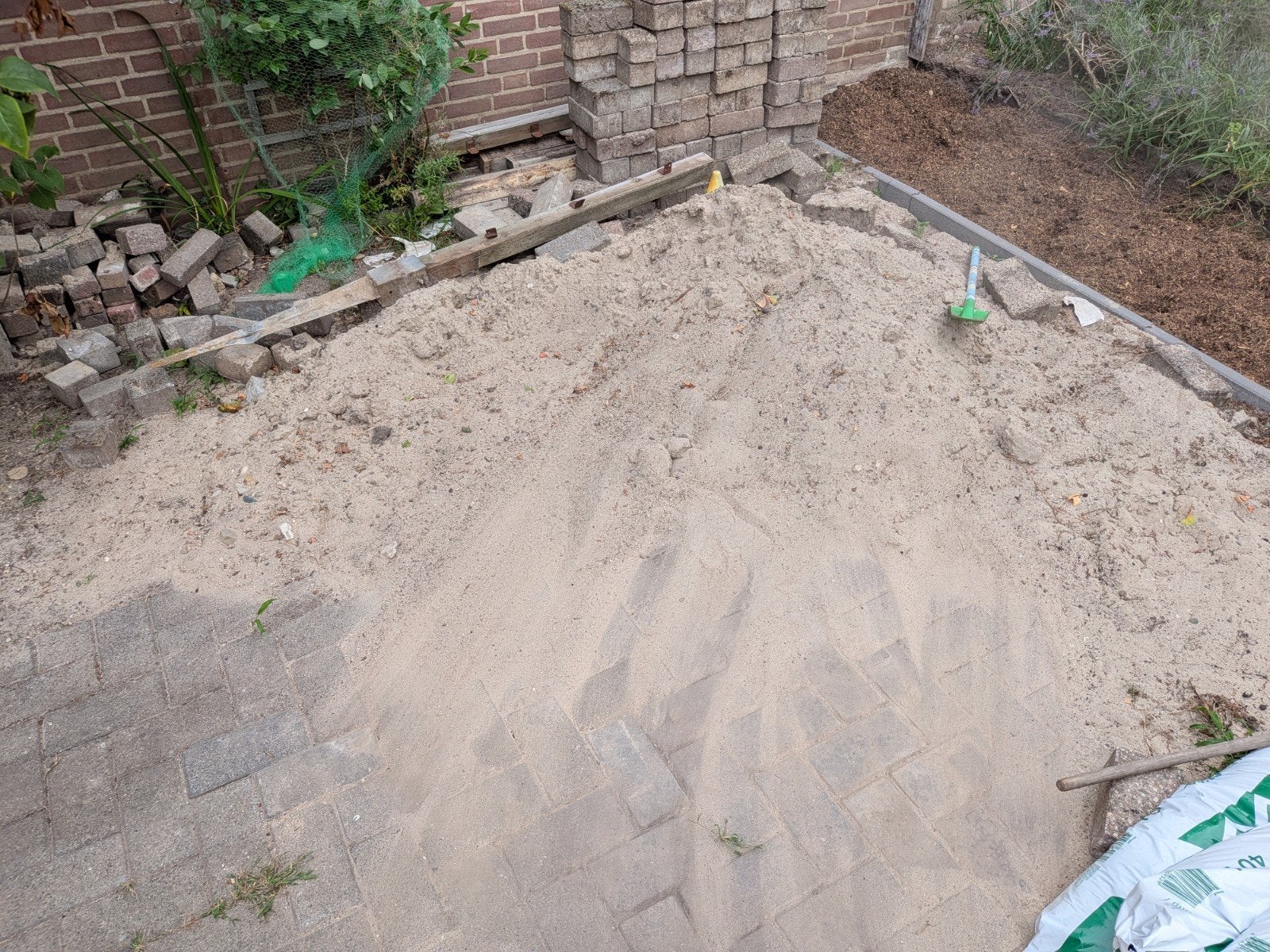 Gratis zand af te halen, Tuin en Terras, Ophalen, Ophoogzand