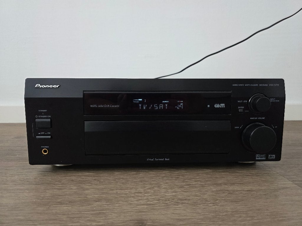 Pioneer VSX-D711-K 5.1-kanaals AV-receiver, Ophalen, Gebruikt, 60 tot 120 watt, Pioneer