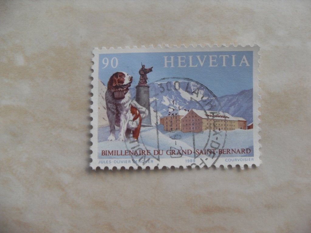 Zwitserland 1989., Postzegels en Munten, Ophalen of Verzenden, Gestempeld