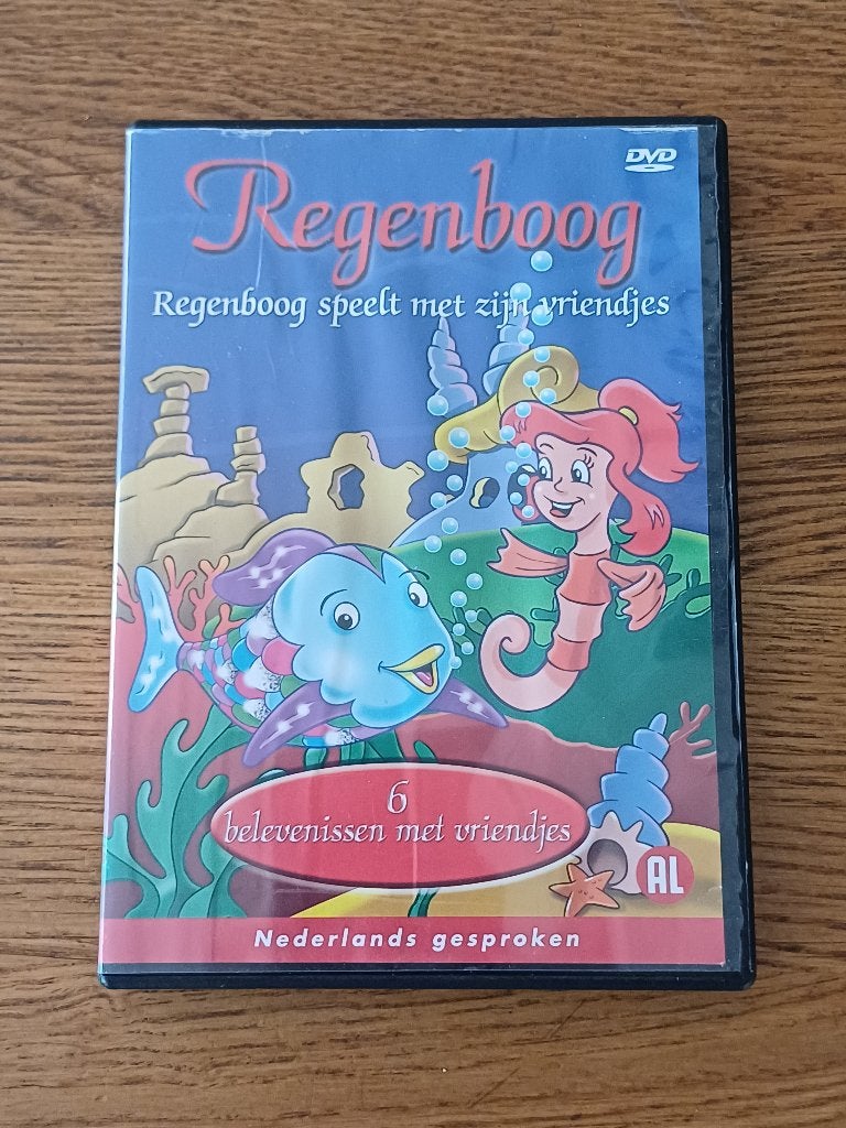DVD Regenboog speelt met zijn vriendjes, Gebruikt, Animatie, Alle leeftijden, Overige soorten