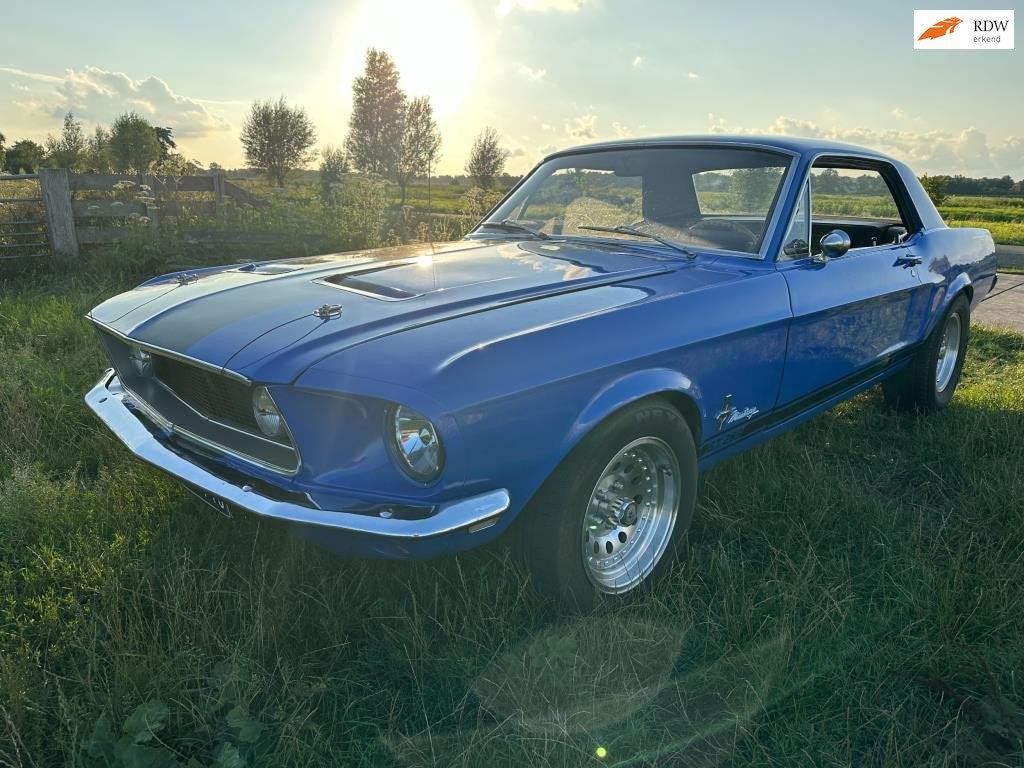 Ford USA Mustang V8 Automaat 1968, Auto's, Automaat, Achterwielaandrijving, Bedrijf, 301 pk