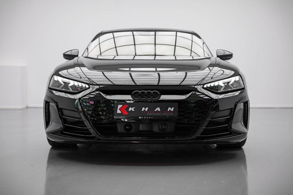 Audi e-tron GT RS 93 kWh |Full Carbon|Luchtvering|Vossen|Nig, Auto's, Automaat, Stof, Gebruikt, Zwart