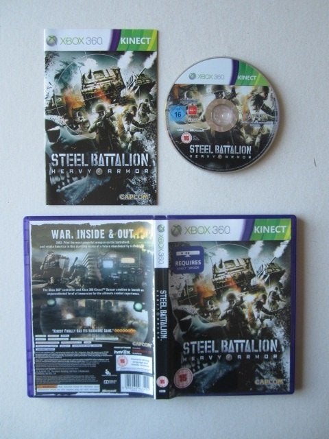 Steel Battalion Xbox 360 (kinect), Overige genres, Ophalen of Verzenden, Zo goed als nieuw, 3 spelers of meer