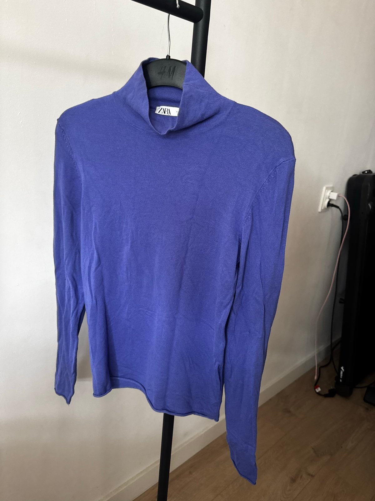 Nieuwe paarse Zara coltrui - Maat L, Kleding | Dames, Ophalen of Verzenden, Nieuw, Maat 42/44 (L), Paars
