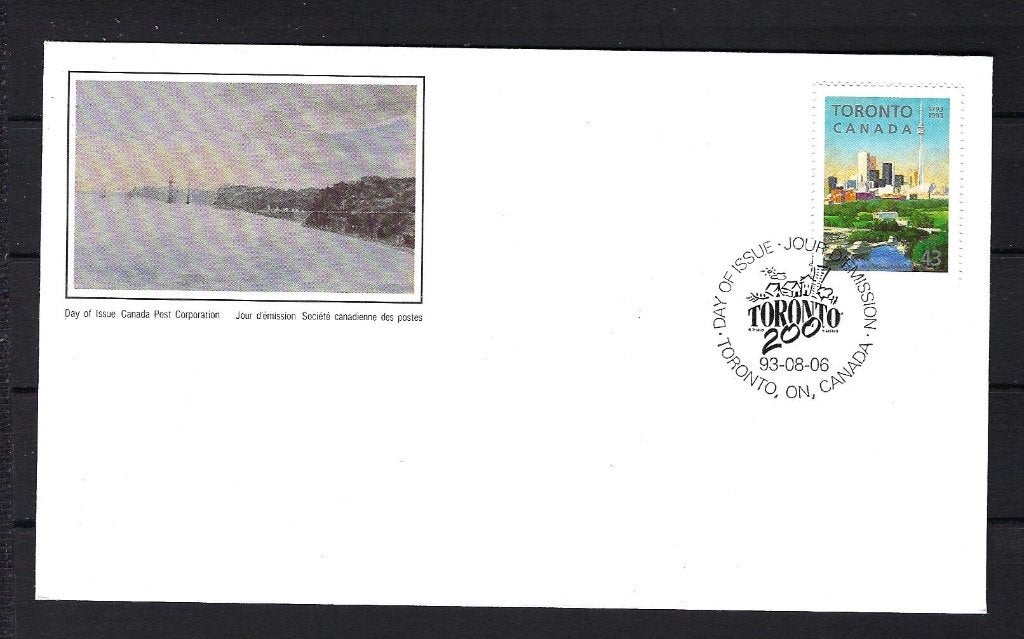 Canada FDC Mi. 1373  6-8-93 (Toronto), Ophalen of Verzenden, Onbeschreven, Rest van de wereld