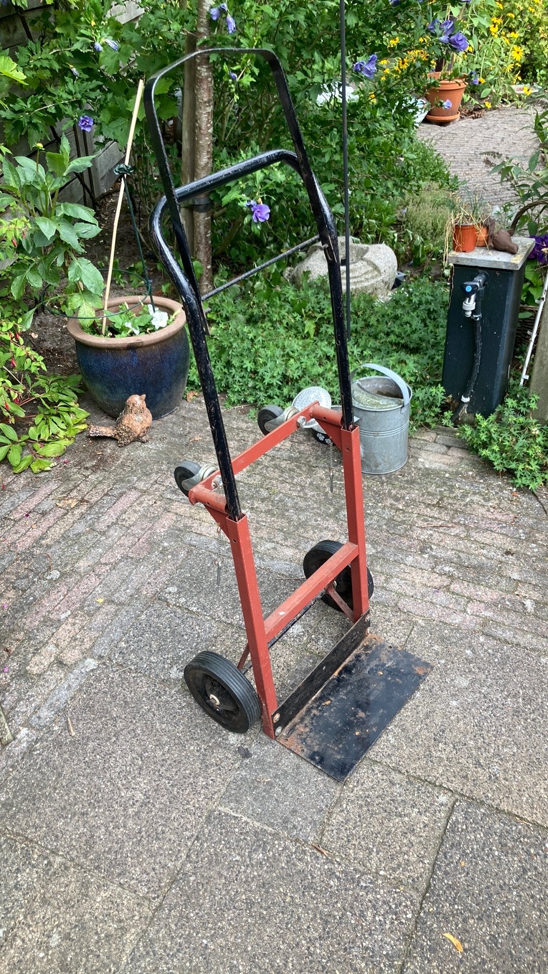 Steekwagentje, 100 liter of meer, Ophalen, Zo goed als nieuw, Transportkar