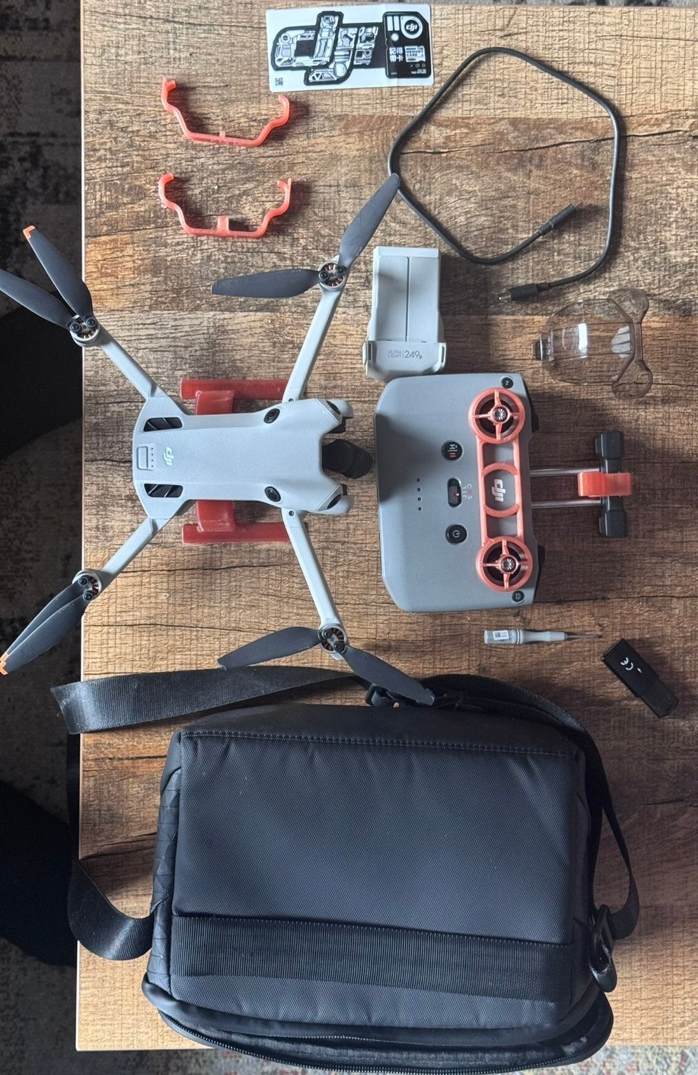 Dji mini 4 pro, 2 accu's, 30 tot 45 minuten, Cameradrone, Ophalen of Verzenden, Zo goed als nieuw