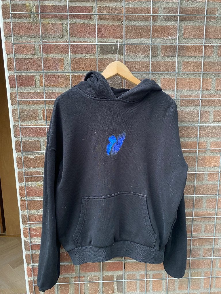 Hoody, Ophalen of Verzenden, Gedragen, Maat 46 (S) of kleiner, Zwart