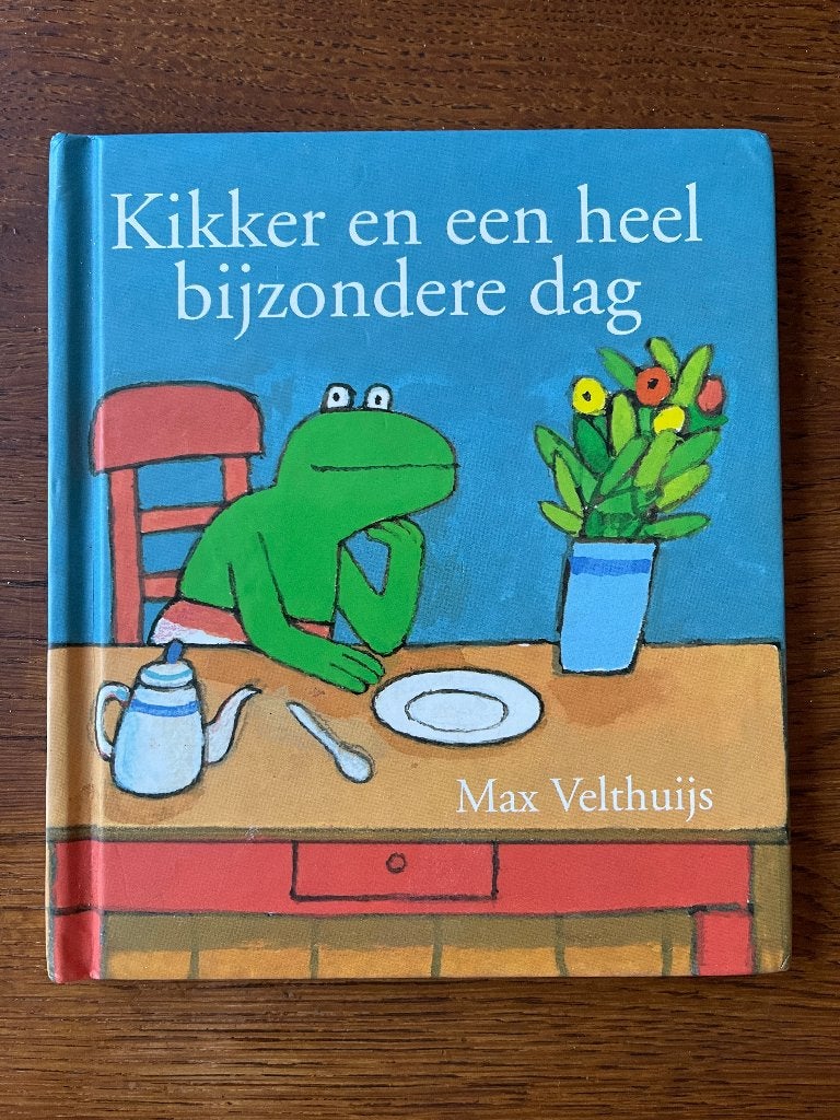 "Kikker en een heel bijzondere dag" Max Velthuijs, Boeken, Ophalen of Verzenden, Zo goed als nieuw, Fictie algemeen