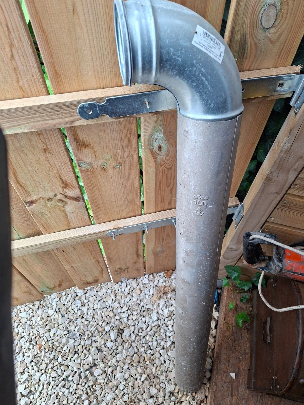 kachelpijp 3 meter met 1 bocht, Ophalen, Hout, Houtkachel