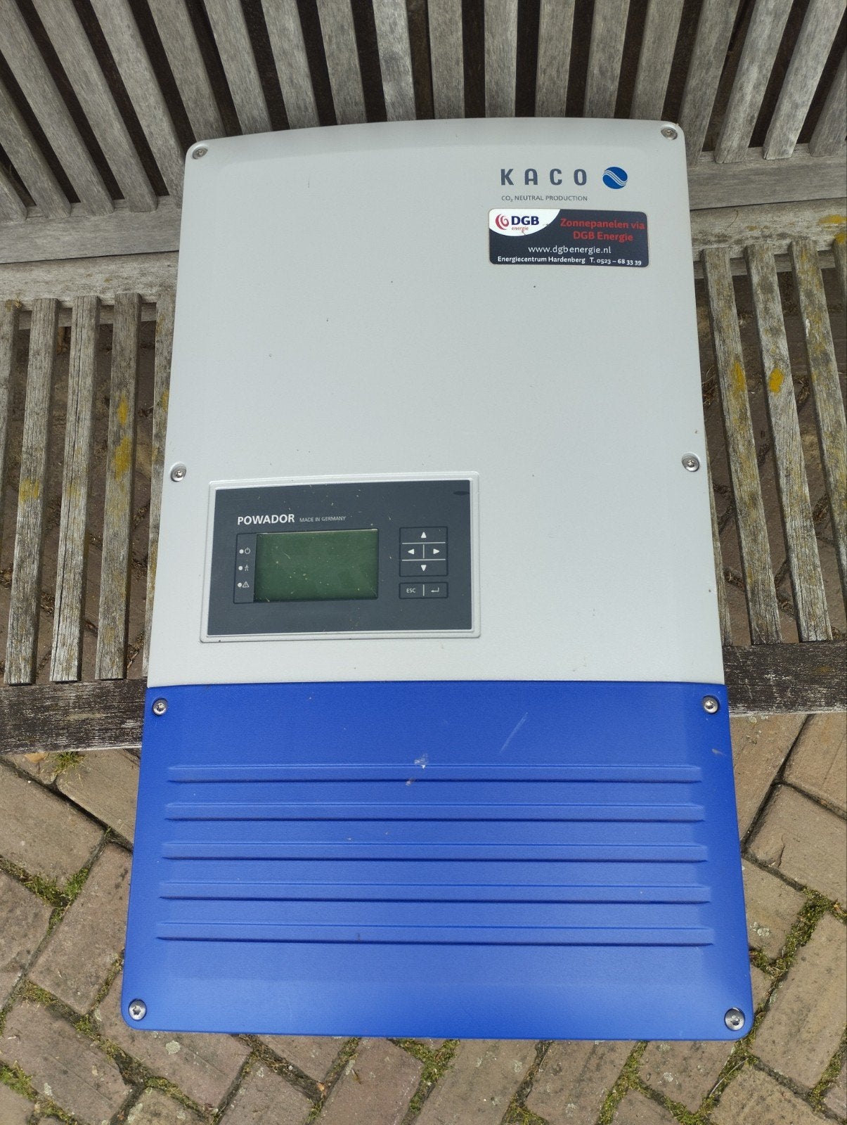 KACO omvormer 10 kw, Doe-het-zelf en Verbouw, Zonnepanelen en Toebehoren, Ophalen, Overige typen