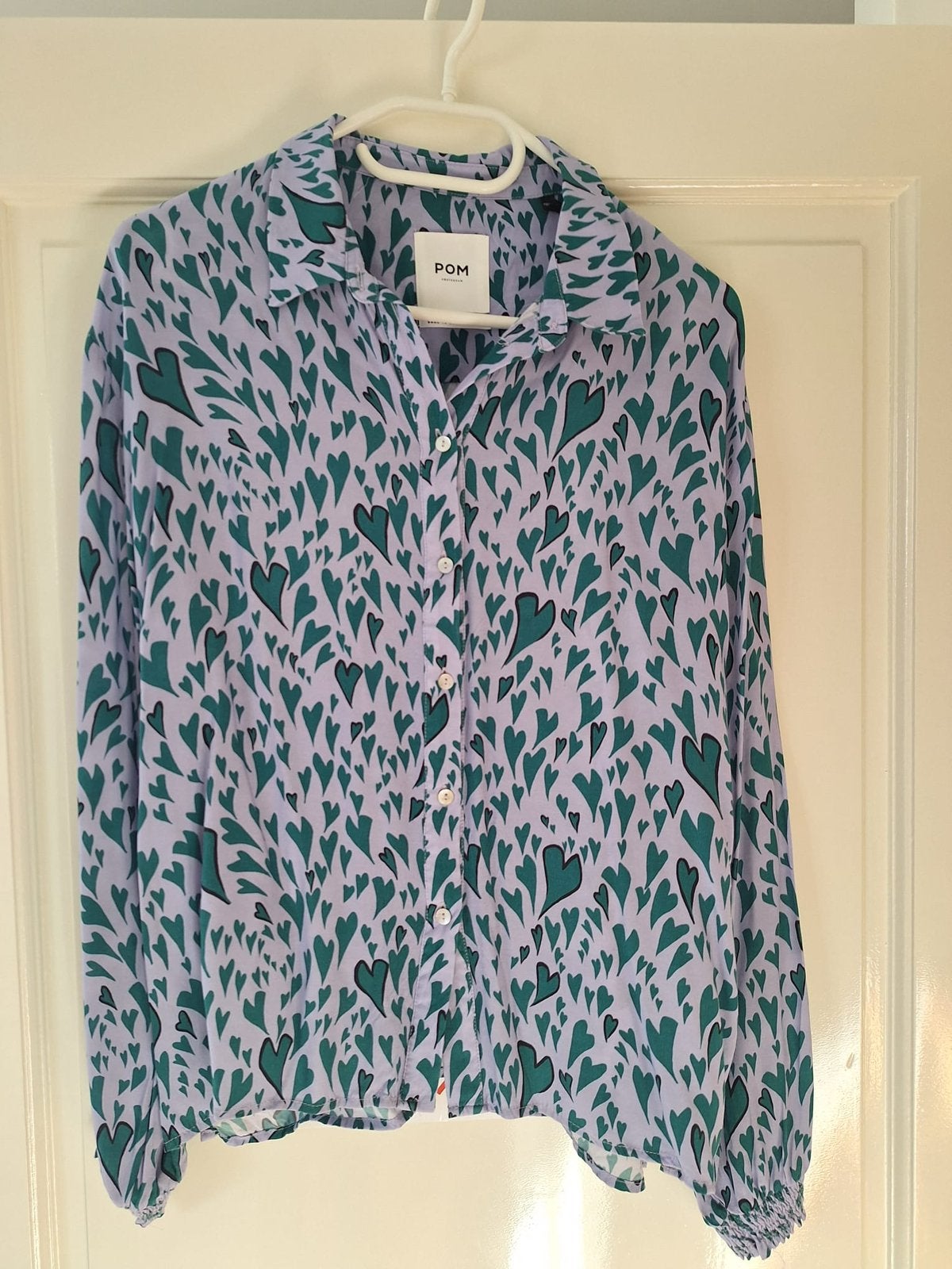 Pom Amsterdam blouse maat 40, Ophalen of Verzenden, Zo goed als nieuw, Maat 38/40 (M), Overige kleuren