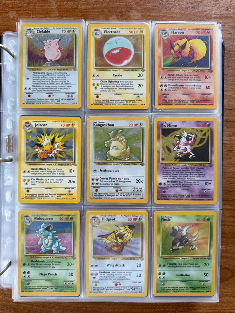 Pokemon complete jungle set ENGELS, Hobby en Vrije tijd, Verzamelkaartspellen | Pokémon, Ophalen, Zo goed als nieuw, Meerdere kaarten