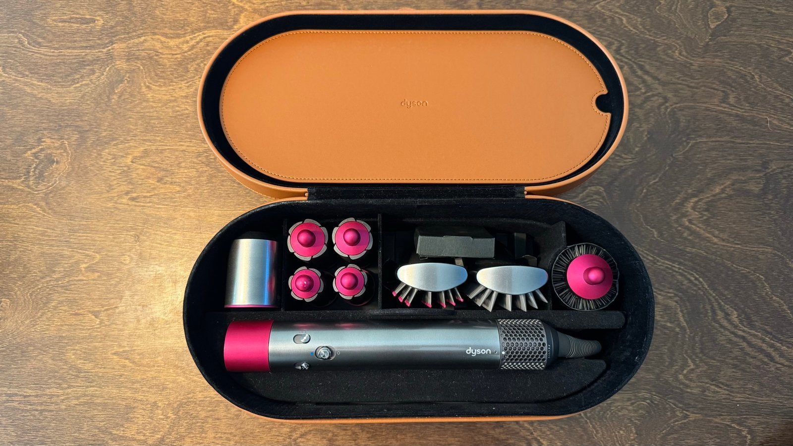 Dyson Airwrap Complete Styler met accessoires en doos, Ophalen of Verzenden, Zo goed als nieuw, Haarverzorging