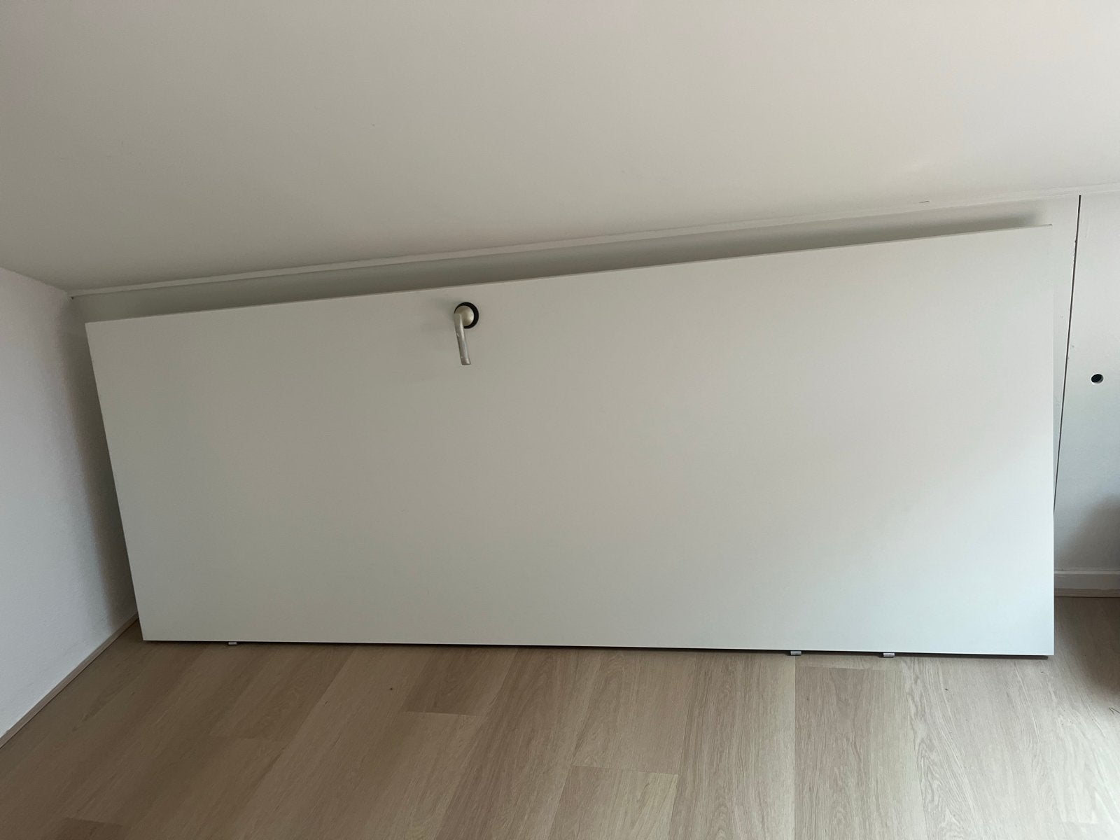 Witte deur Svedex, 231,5x90,4 cm, Alpine wit, Ophalen, Gebruikt, 80 tot 100 cm, 215 cm of meer
