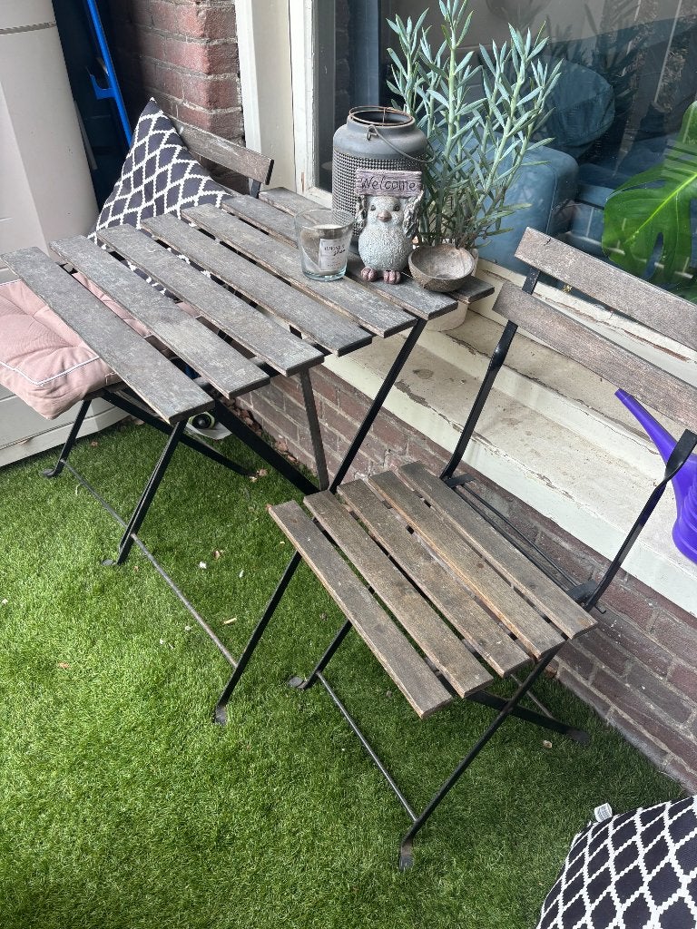 Table and chairs, Ophalen, Gebruikt, Twee, Overige kleuren