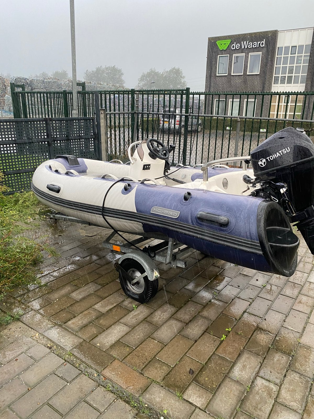 XC-Pro 360 Tohatsu 10pk rubberboot en trailer, Watersport en Boten, 10 pk, 3 m, Ophalen, Polyester/glasvezel